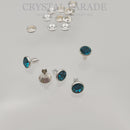 Preciosa Rivet with Maxima Crystal - Blue Zircon