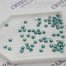 Luna Non Hotfix Rhinestones - Blue Zircon Satin
