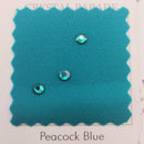 Luna Non Hotfix Rhinestones - Blue Zircon Satin