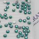 Luna Non Hotfix Rhinestones - Blue Zircon Satin