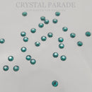 Luna Non Hotfix Rhinestones - Blue Zircon Satin
