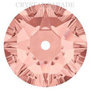 Swarovski 3188 Xirius Lochrose Sew on Stone - Blush Rose
