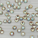Luna Non Hotfix Rhinestones - Blush White Shine