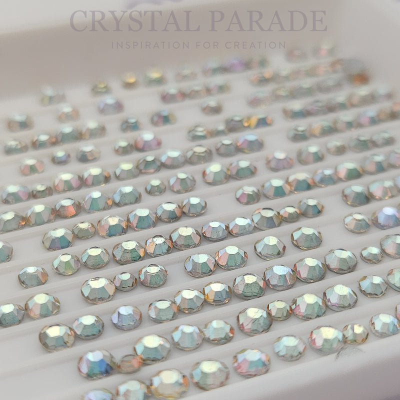 Zodiac Crystals Mixed Sizes Pack of 200 - Blush White Shine