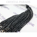 Zodiac Bugle Bead Dropper Bunch - Black