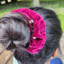 Pearl Scrunchies - Various Colours