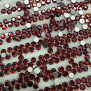 Luna Non Hotfix Rhinestones SS3 (1.5mm) Pack of 100 - Burgundy
