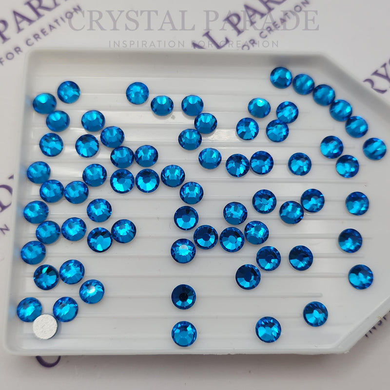Luna Non Hotfix Rhinestones - SS6 Capri Blue (Wholesale)