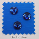 Zodiac Rivoli Sew on Stone - Capri Blue