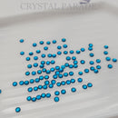 Luna Non Hotfix Rhinestones - SS6 Capri Blue (Wholesale)