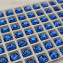 Zodiac Crystal Xirius Sew on Stone - Capri Blue