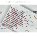 Zodiac Crystals Mixed Sizes Pack of 200 - Champagne AB