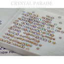 Zodiac Crystals Mixed Sizes Pack of 200 - Champagne AB