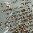 Luna Non Hotfix Rhinestones SS3 (1.5mm) Pack of 100 - Champagne