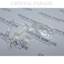Chandelier Components - 45mm Clear Peardrop