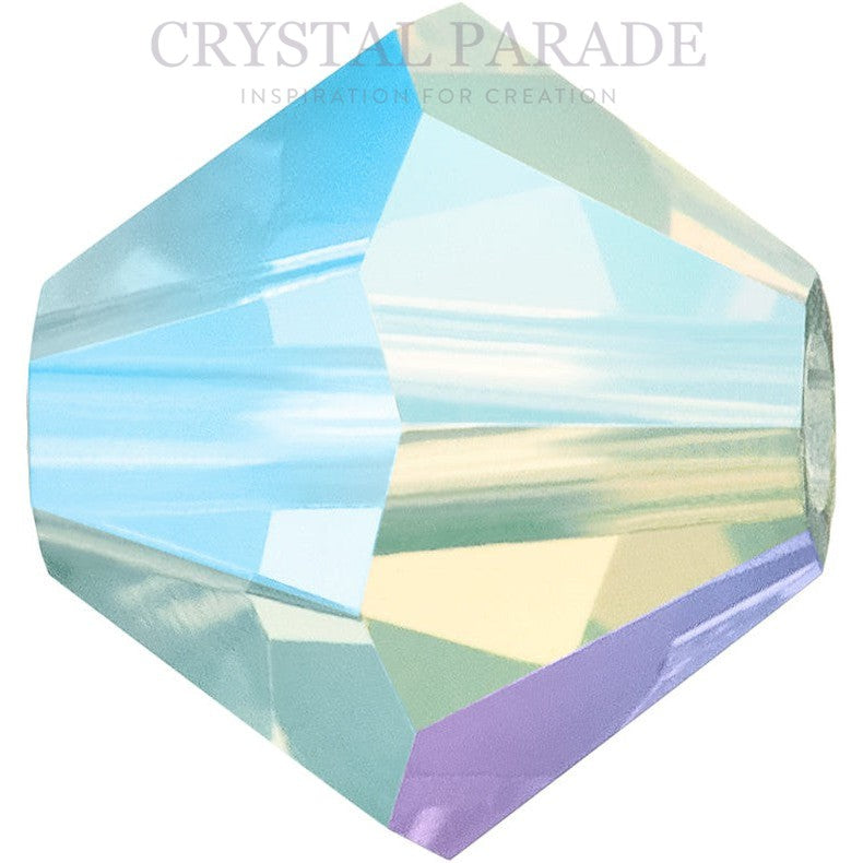 Preciosa Bicone Bead Chrysolite Opal AB 2X