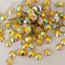 Luna Non Hotfix Rhinestones SS3 (1.5mm) Pack of 100 - Citrine AB
