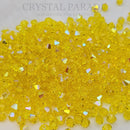 Preciosa Bicone Bead Citrine AB