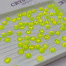 Luna Non Hotfix Rhinestones - Citrine Neon Opal