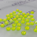 Luna Non Hotfix Rhinestones - Citrine Neon Opal