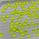 Luna Non Hotfix Rhinestones - Citrine Neon Opal