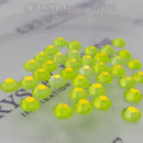 Luna Non Hotfix Rhinestones - Citrine Neon Opal