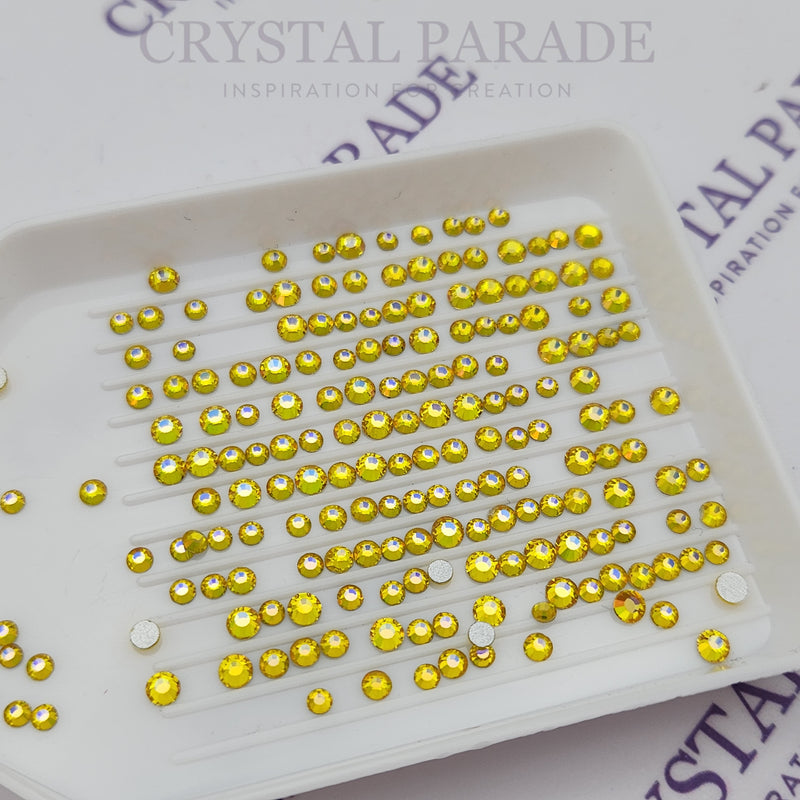 Zodiac Crystals Mixed Sizes Pack of 200 - Citrine Shine