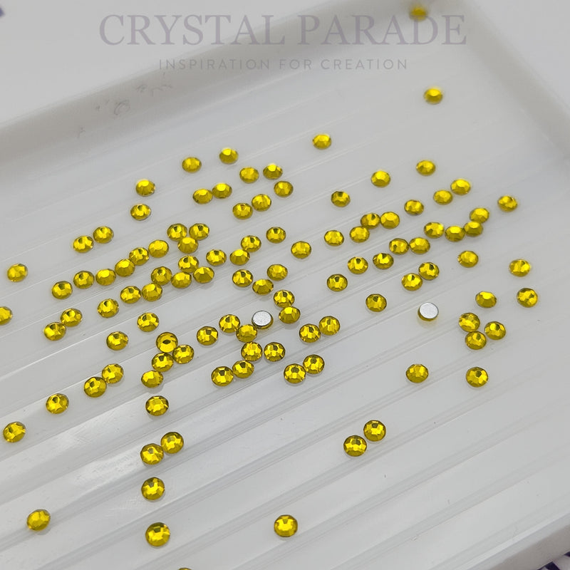 Luna Non Hotfix Rhinestones - SS6 Citrine (Wholesale)