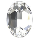 Swarovski 3210 Oval Sew on Stone - Clear