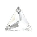 Swarovski 3270 Triangle Sew on Stone - Clear