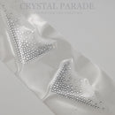 Zodiac Hotfix Crystal Transfer Collar/ Pocket Corner - Clear