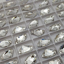Zodiac Crystal Galactic Sew on Stone - Clear