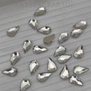 Zodiac Slim Peardrop Shape Clear 6x10mm - Pack of 20