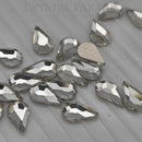 Zodiac Slim Peardrop Shape Clear 6x10mm - Pack of 20