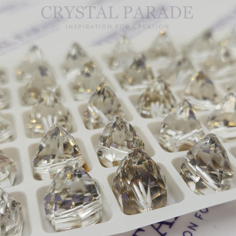 Zodiac Crystal Spike Sew on Stone - Clear