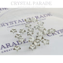 Zodiac Crystal Star Shape Clear Various Sizes - Pack of 20