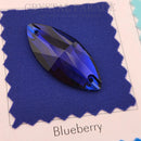 Zodiac Crystal Navette Sew on Stone - Cobalt Blue