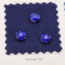 Zodiac Crystal Xirius Sew on Stone - Cobalt Blue
