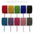 Zodiac Colour Match Cupchain - SS10 (3mm) Crystals - 1 metre