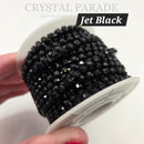 Zodiac Colour Match Cupchain - SS10 (3mm) Crystals - 1 metre