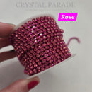 Zodiac Colour Match Cupchain - SS10 (3mm) Crystals - 1 metre