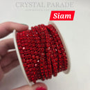 Zodiac Colour Match Cupchain - SS10 (3mm) Crystals - 1 metre