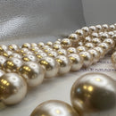 Preciosa Vintage Round Pearls - Creamrose