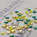 Preciosa Crystal Mix Pack of 100 - Daffodil Daze