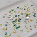 Preciosa Crystal Mix Pack of 100 - Daffodil Daze