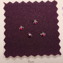 Luna Non Hotfix Rhinestones - Dark Siam Satin