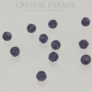 Preciosa Round Bead - Deep Tanzanite
