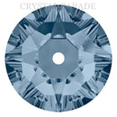 Swarovski 3188 Xirius Lochrose Sew on Stone - Denim Blue