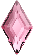 Swarovski 2773 Hotfix Diamond Shape 5x3mm - Pack of 4 Light Rose