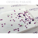 Zodiac Diamond and Pearls Mix Purples & AB Pack of 100